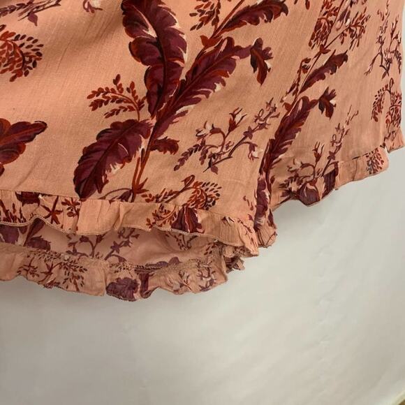 NWT TOPSHOP FLORAL ROMPER COLD SHOULDER SIZE M - Picture 4 of 8